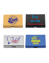 METTALIC CARD HOLDER