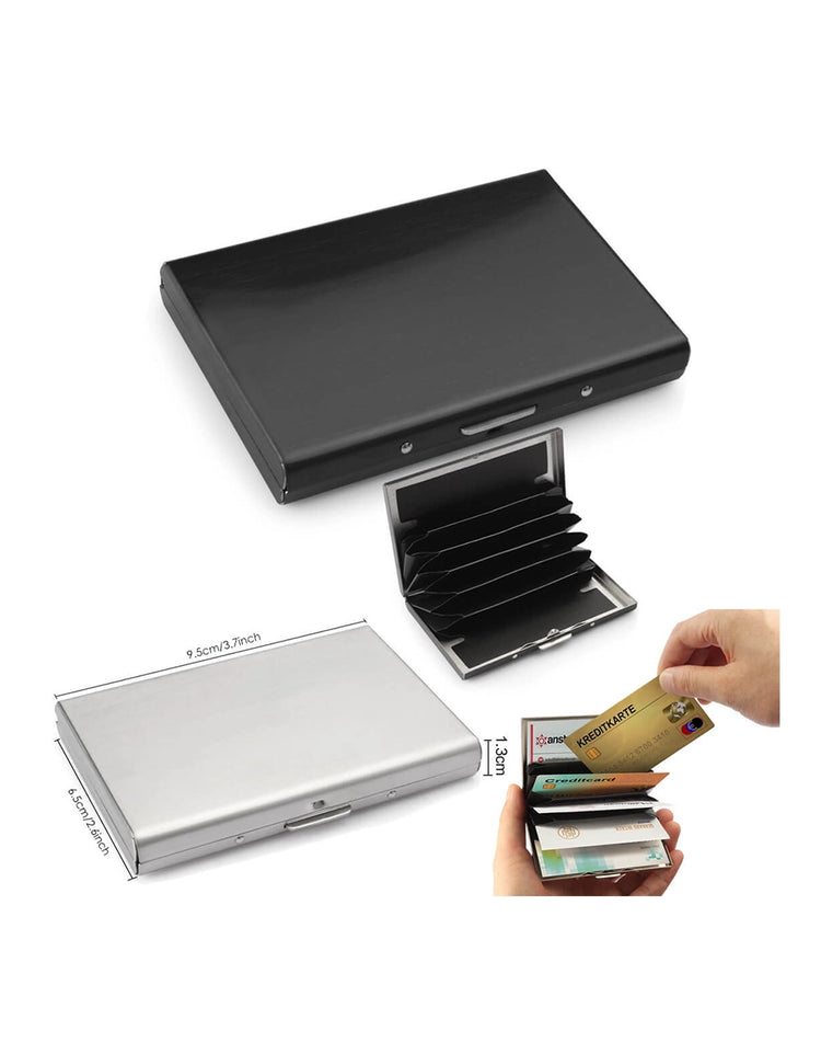 METTALIC CARD HOLDER