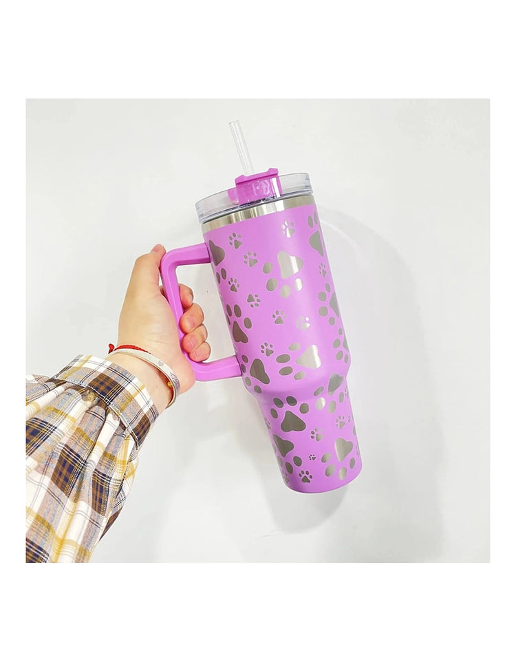 40 Oz PAW PRINT TUMBLER