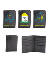 Genuine Full Grain Leather Slim Wallet