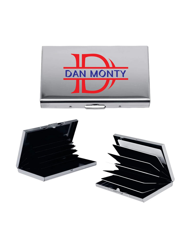 METTALIC CARD HOLDER