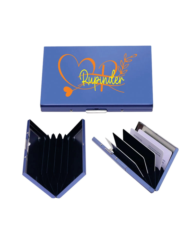 METTALIC CARD HOLDER