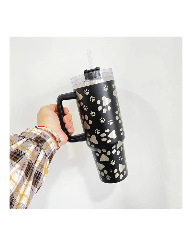 40 Oz PAW PRINT TUMBLER